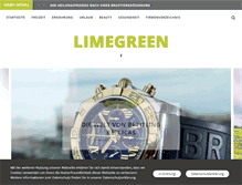 Tablet Screenshot of limegreen.at